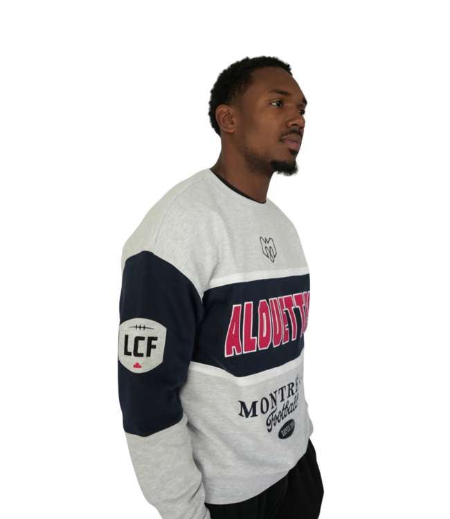 BLOCKFIELD GREY CREWNECK