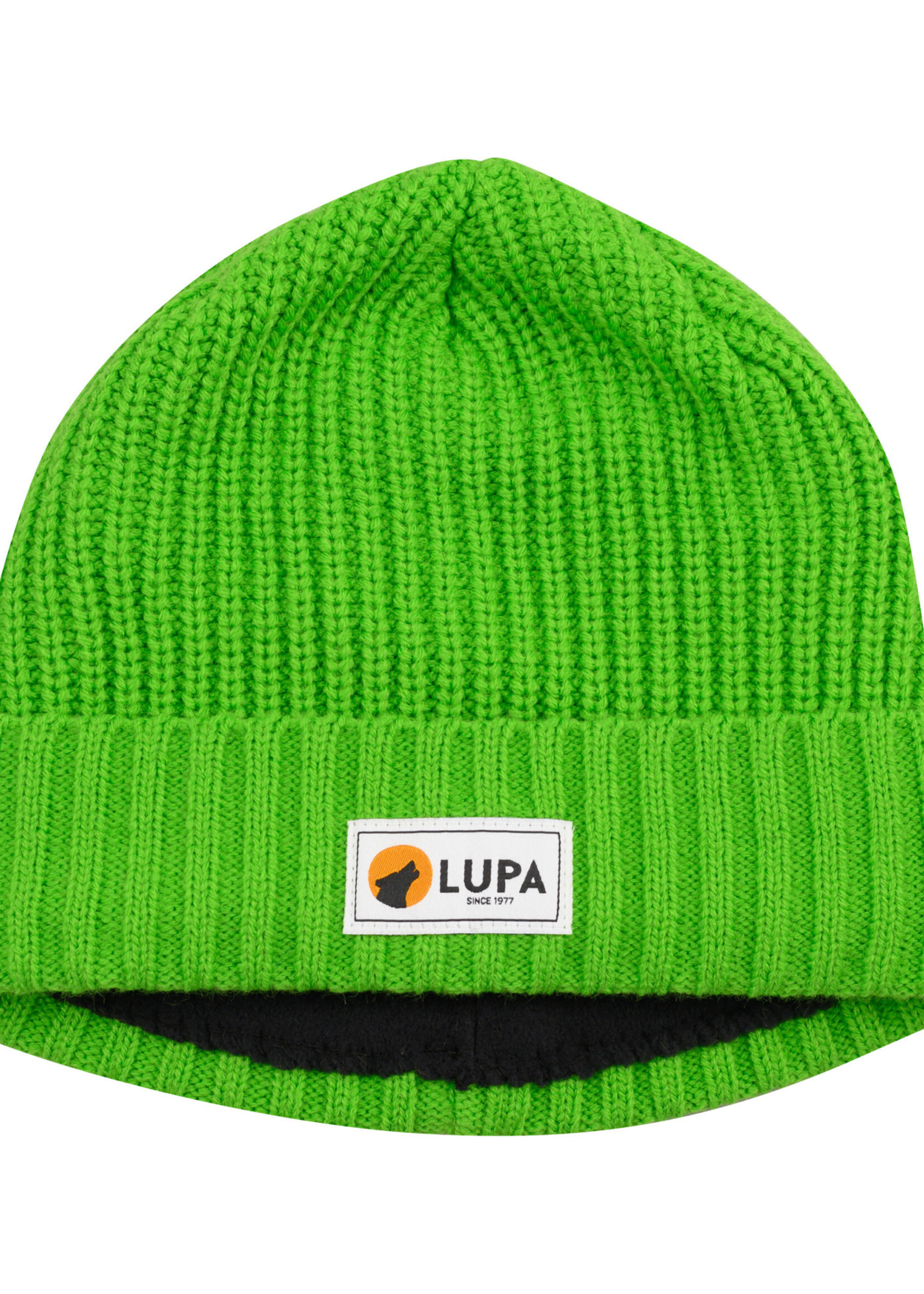 Lupa Tuque Enfant Froid Extreme Lime | Canadian-made Kids Extreme Cold Beanie Lime
