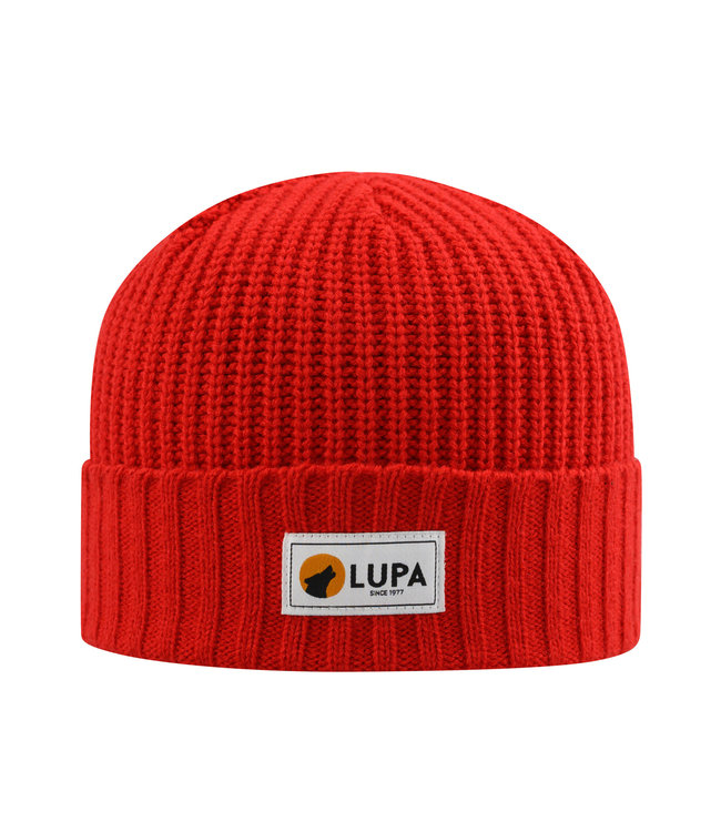 Lupa Canadian-made Kids Extreme Cold Beanie Red