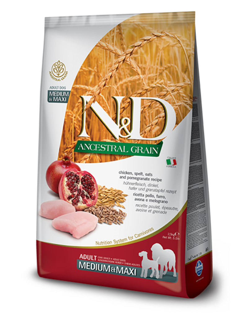 Farmina N & D Ancestral Grain 5.5lb Bags