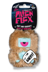 Spunky Pup Spunky Pup Alien Flex Plush Dog Toy