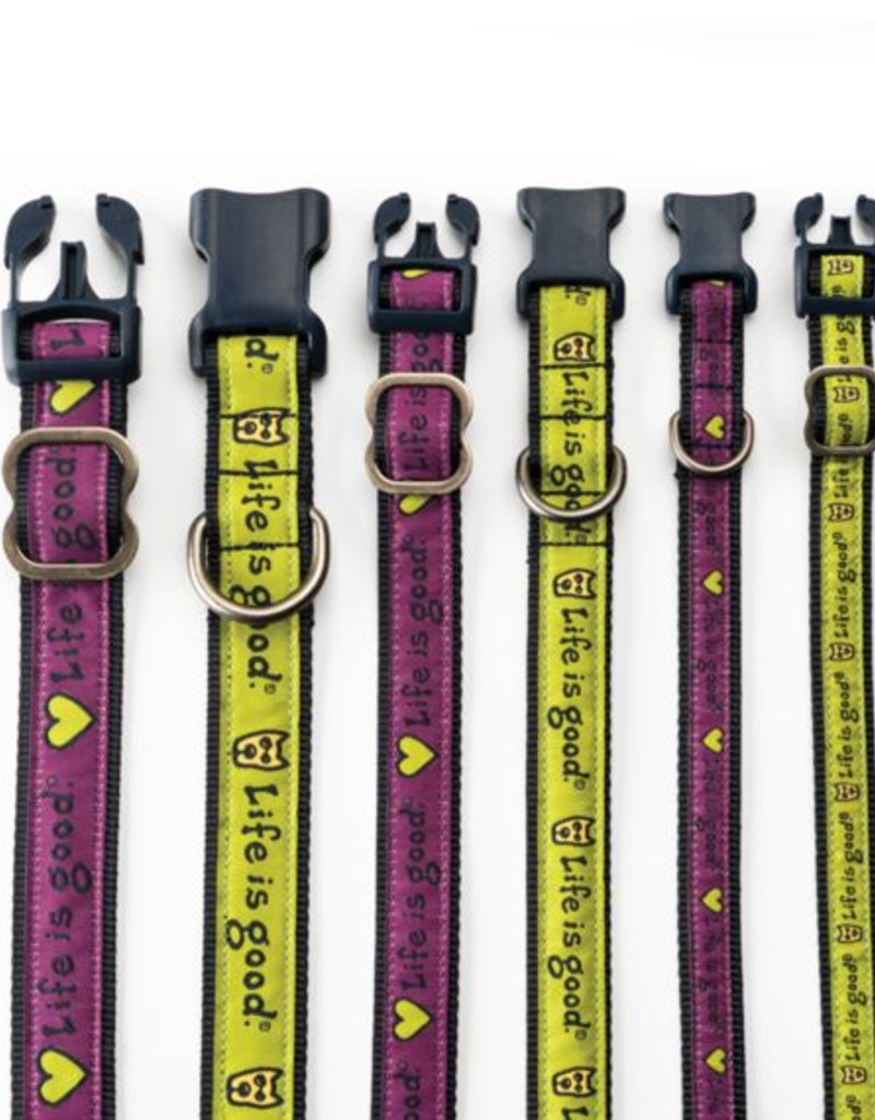 life is good dog collar