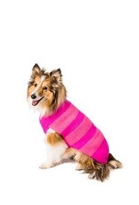 Chilly Dog LLC Chilly Dog Pink Stripe Sweaters