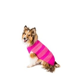 Chilly Dog LLC Chilly Dog Pink Stripe Sweaters