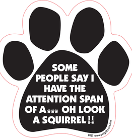 Pet gifts USA Car Magnet Oh Look a Squirrel