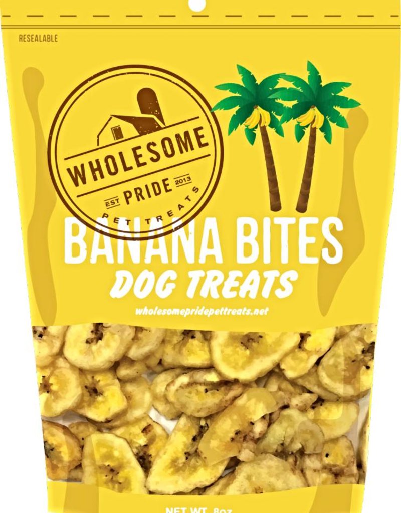 Wholesome Pride Banana Bites - Pupcakes 