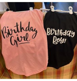 Honest Dog Co Honest Dog Birthday Girl T-Shirt Pink
