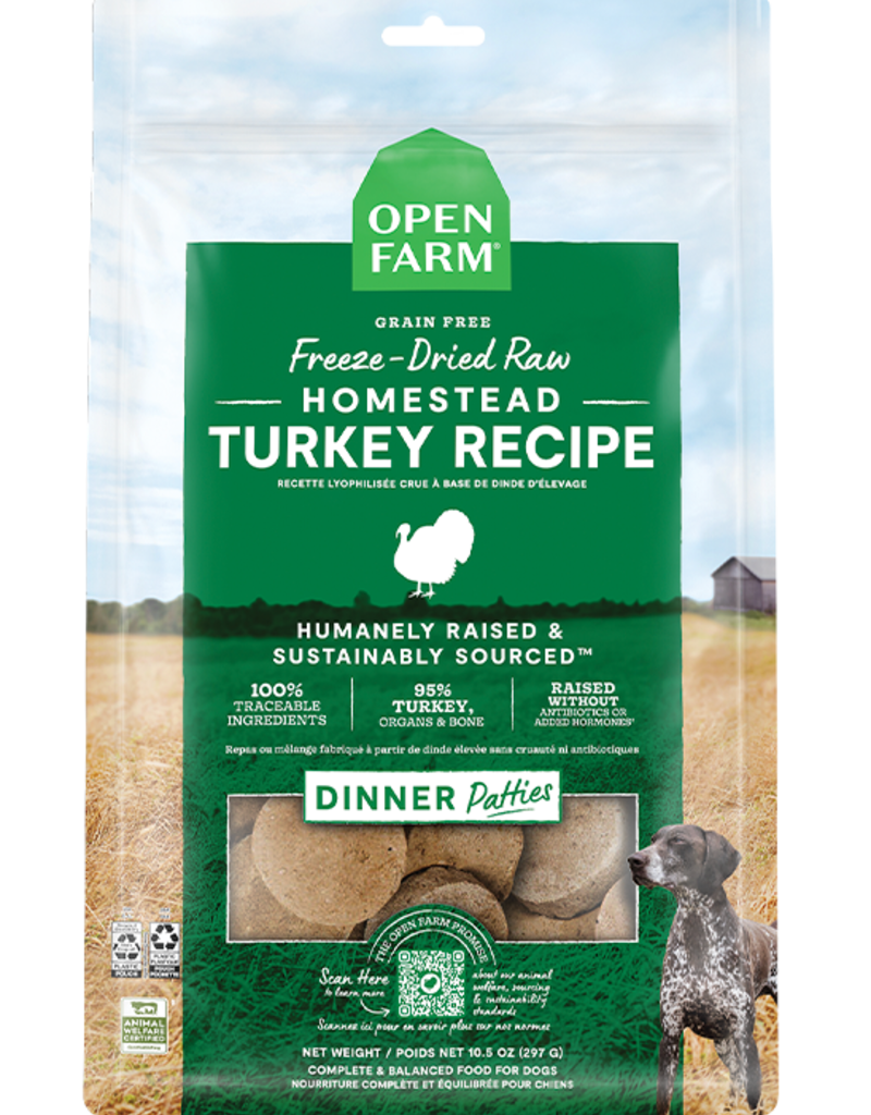 Open Farm Open Farm Freeze Dried Turkey Patties