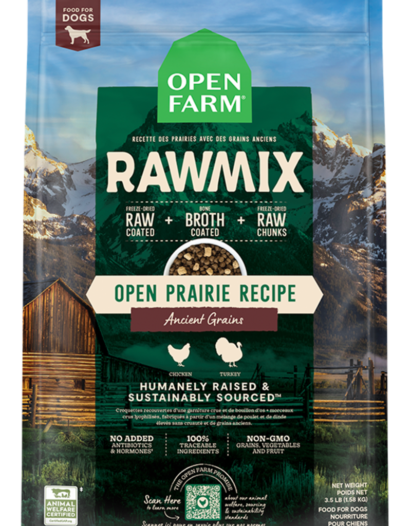 Open Farm Open Farm Raw Mix Ancient Grains Open Praire Dry Dog Food
