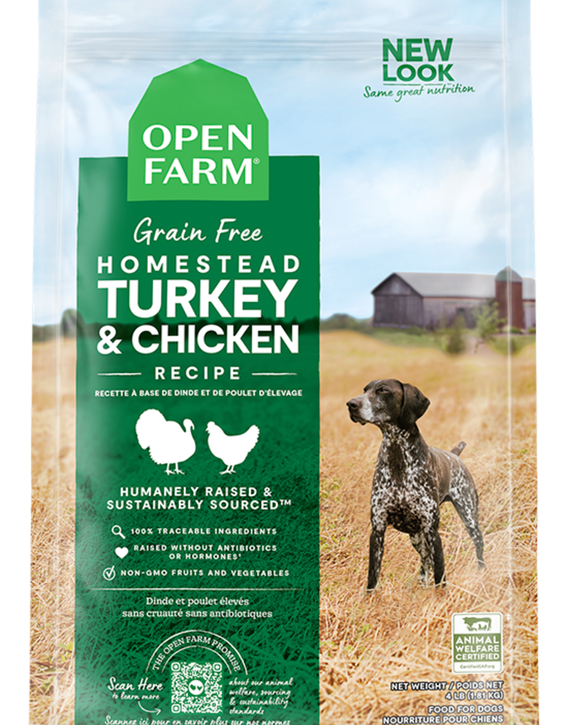 Open Farm Open Farm Grain Free Homestead Turkey and Chicken Dry Dog Food