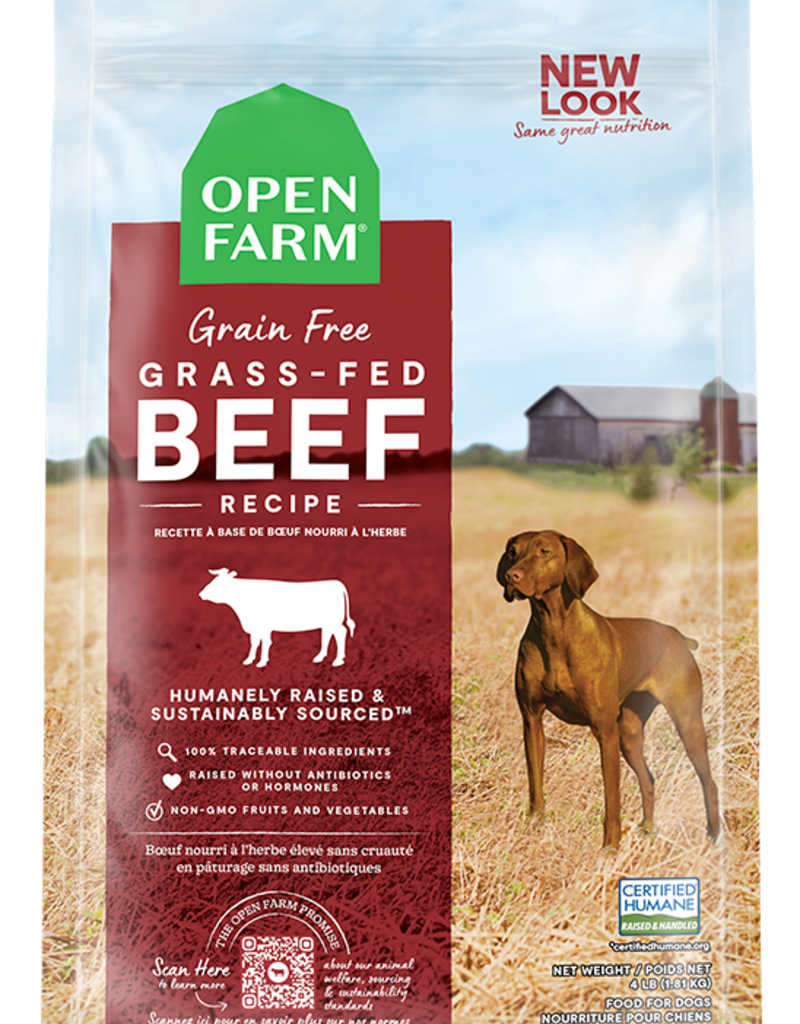 Open Farm Open Farm Grain Free Grass Fed Beef Dry Dog Food