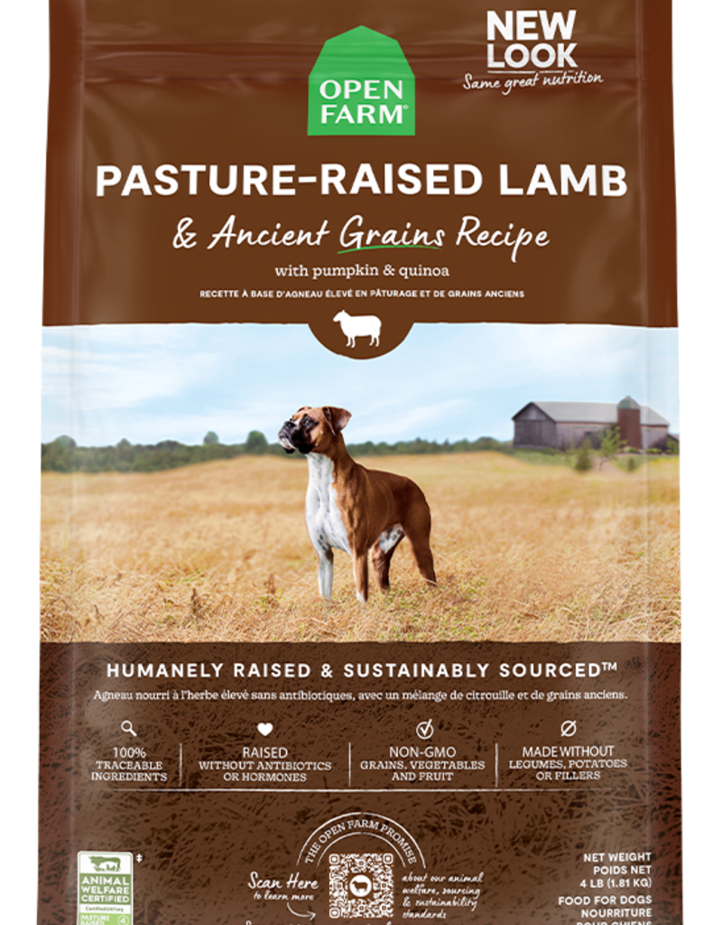 Open Farm Open Farm  Ancient Grains Pasture Lamb Dry Dog Food