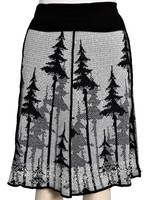 Snowy Tree 4-Panel Skirt