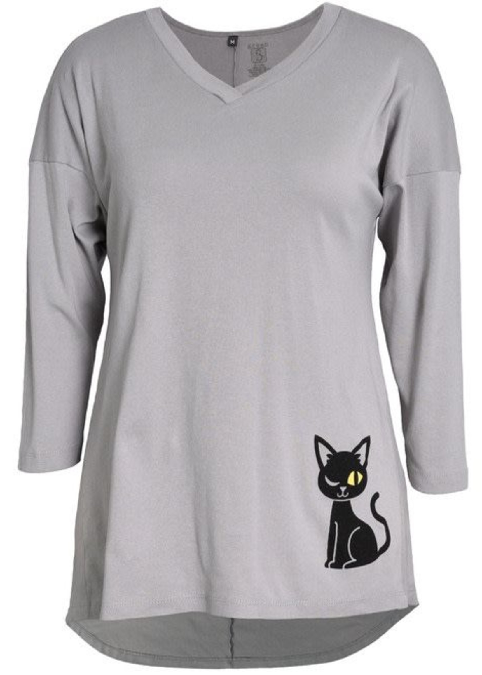 Winking Cat Dolman Tunic