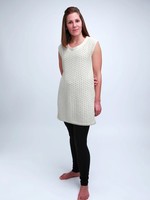 Green 3 Apparel Natural Cotton Sleeveless Tunic