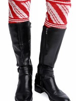 Green 3 Apparel Candy Cane Boot Cuffs