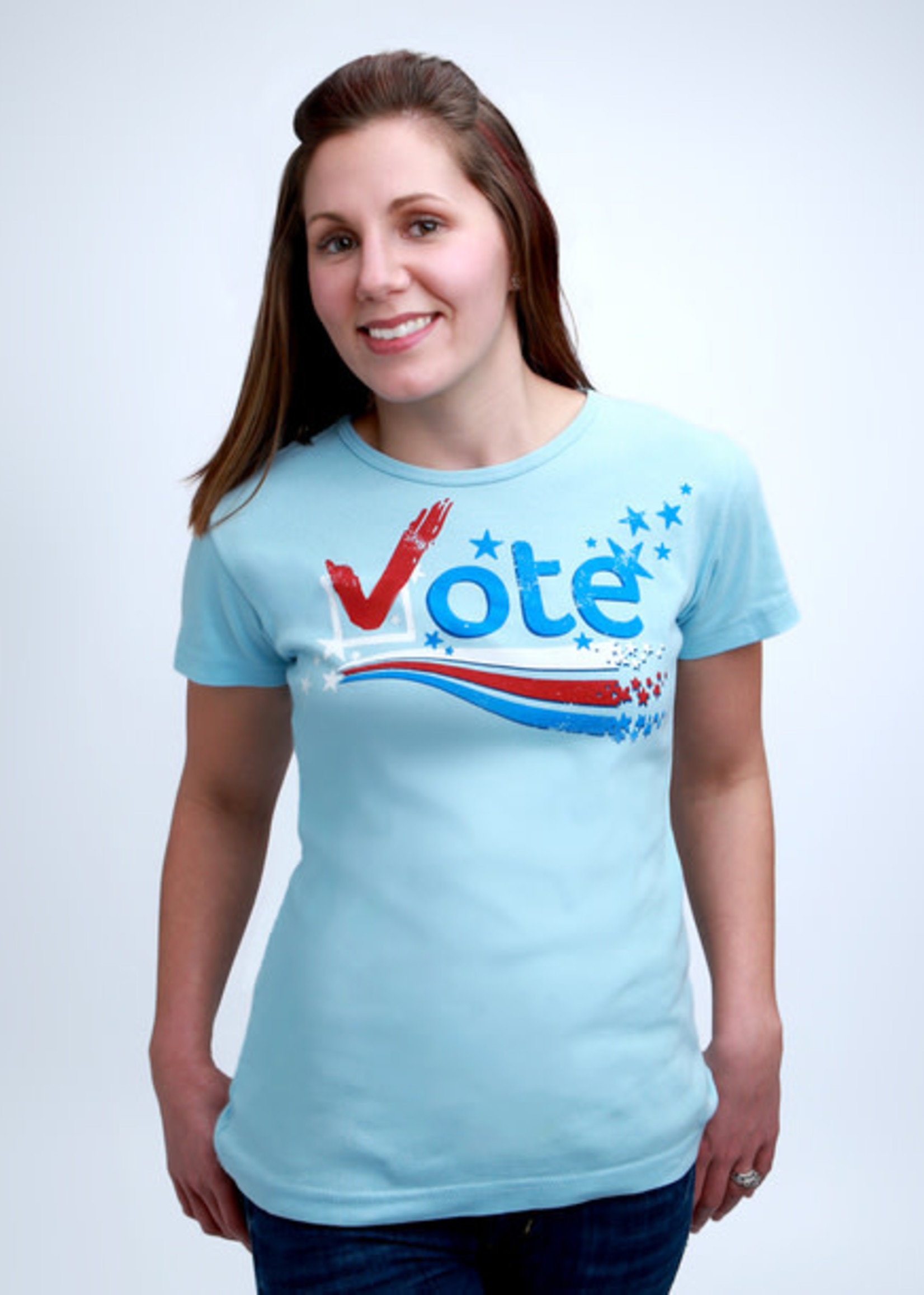 Green 3 Apparel Vote SS Tee