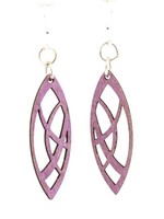 Pointed Oval Blossom Earrings