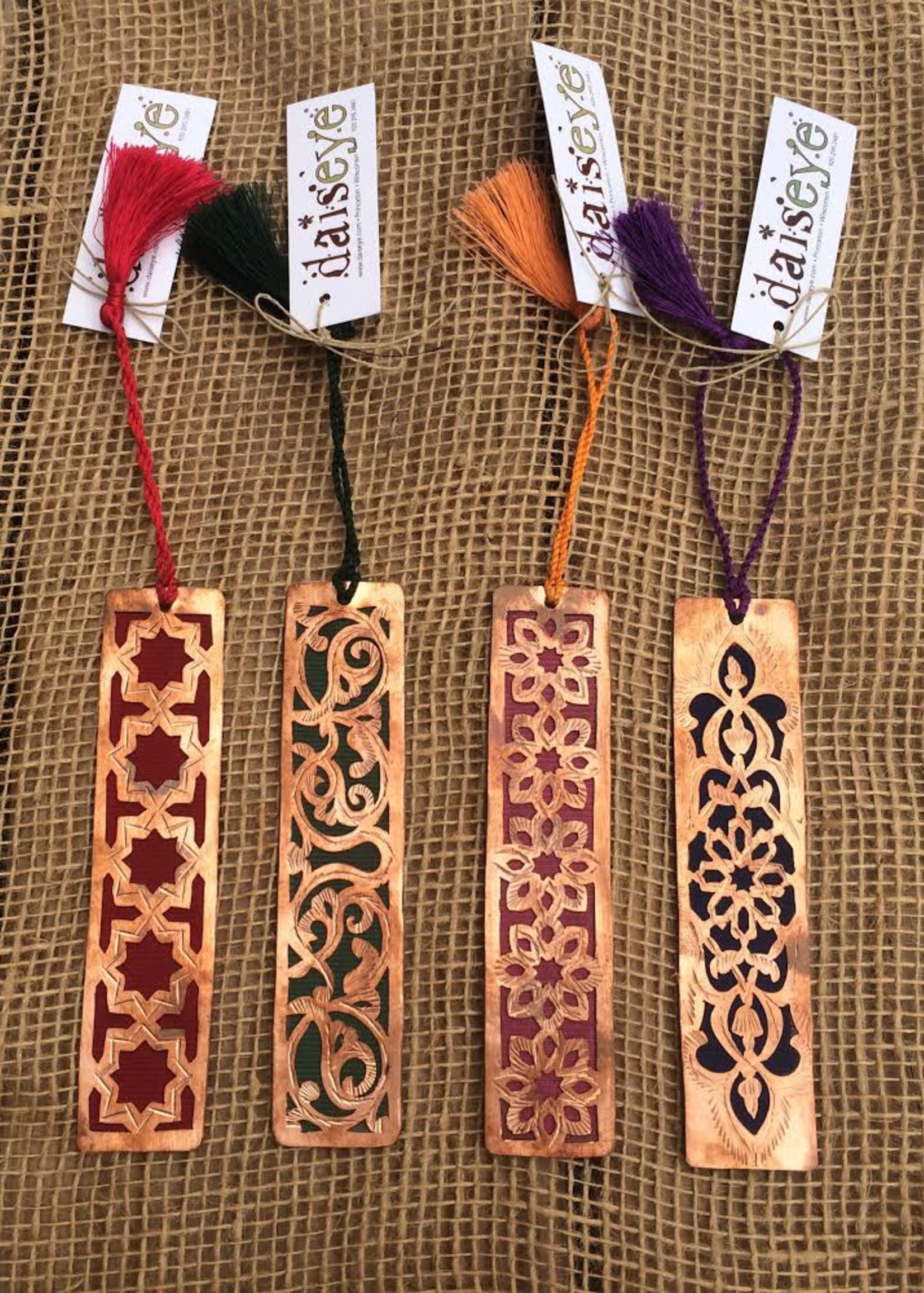 Red Copper Bookmark