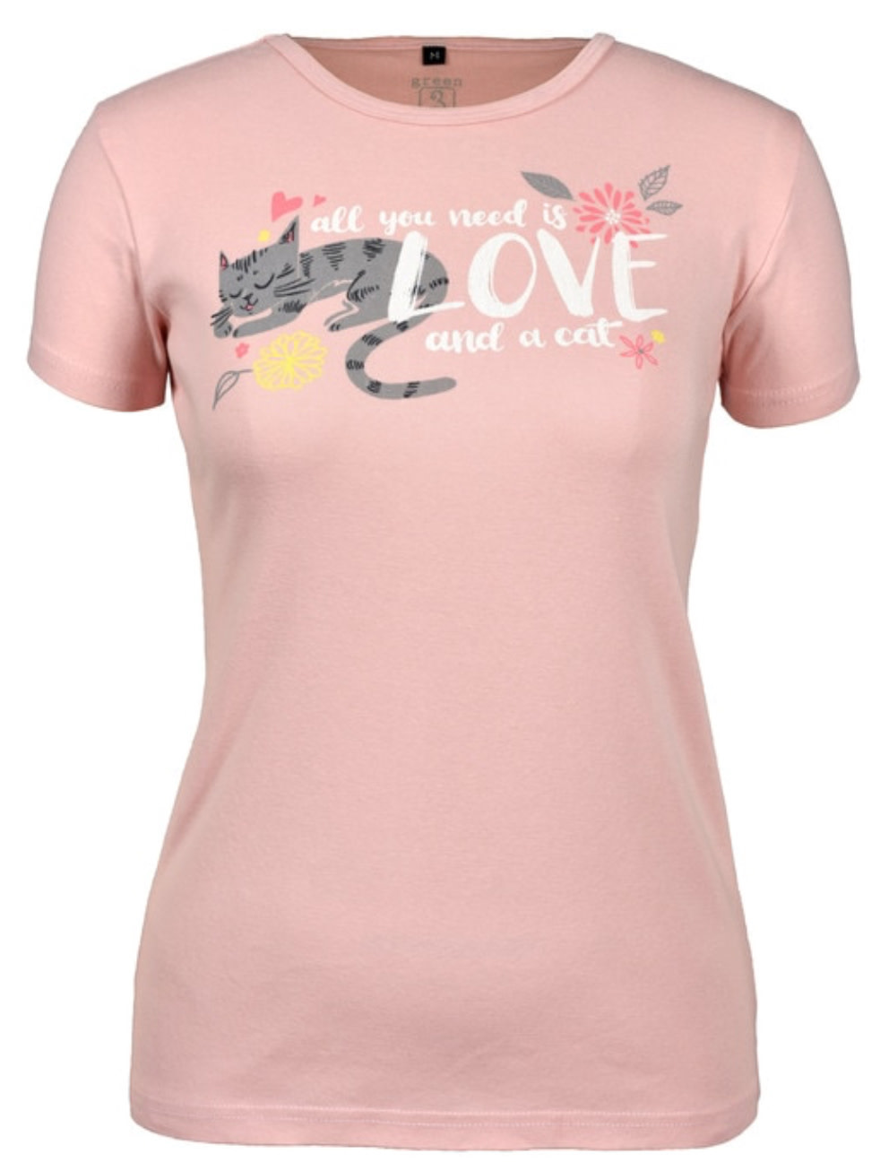 Love and a Cat SS Tee