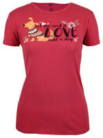 Love and a Dog SS Tee