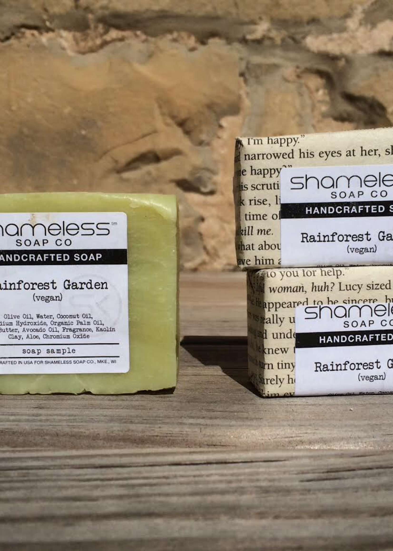 Shameless Soap Co Rain Forest Garden