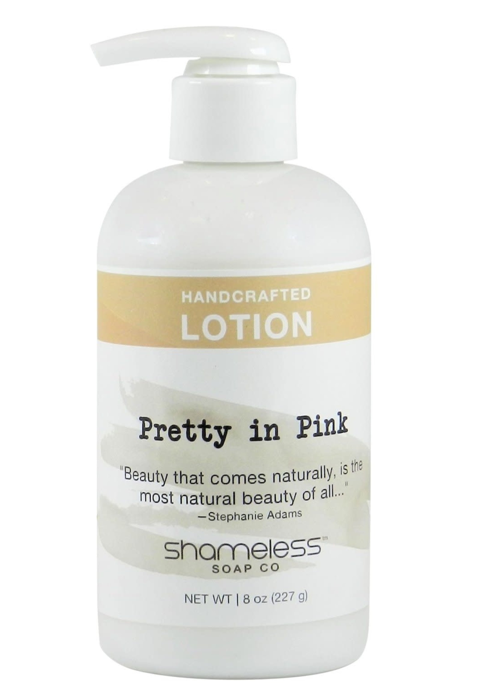 Shameless Soap Co Pretty in Pink Lotion