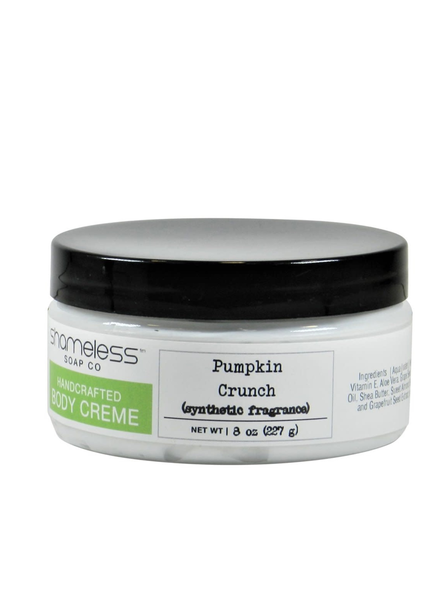 Shameless Soap Co Pumpkin Crunch Cake Body Creme