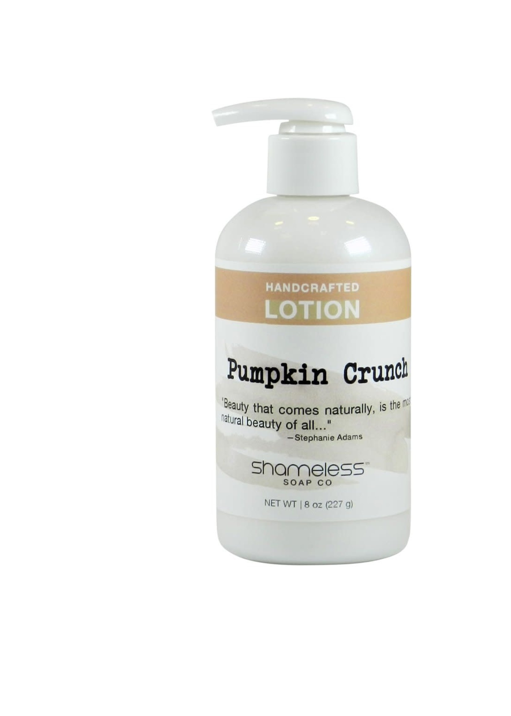 Shameless Soap Co Pumpkin Crunch Cake Lotion