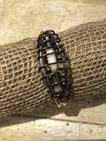 Wire Wrap Quill Cuff