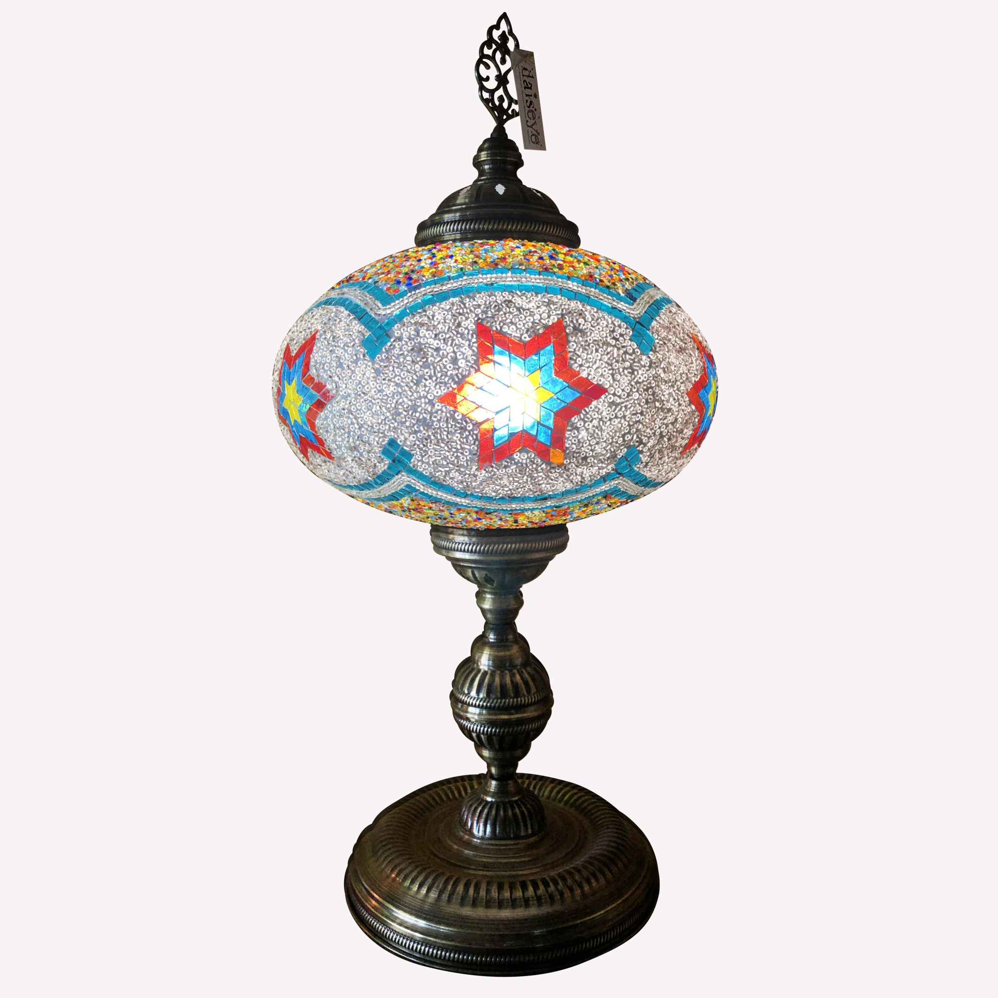 14" Mosaic Table Lamp - Daiseye