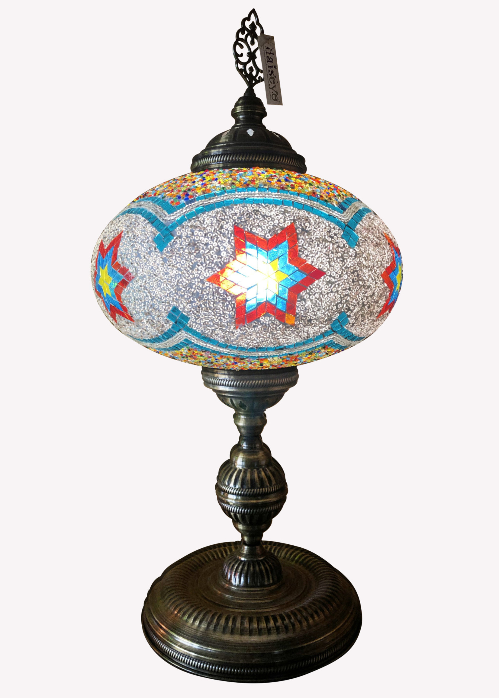 14" Mosaic Table Lamp