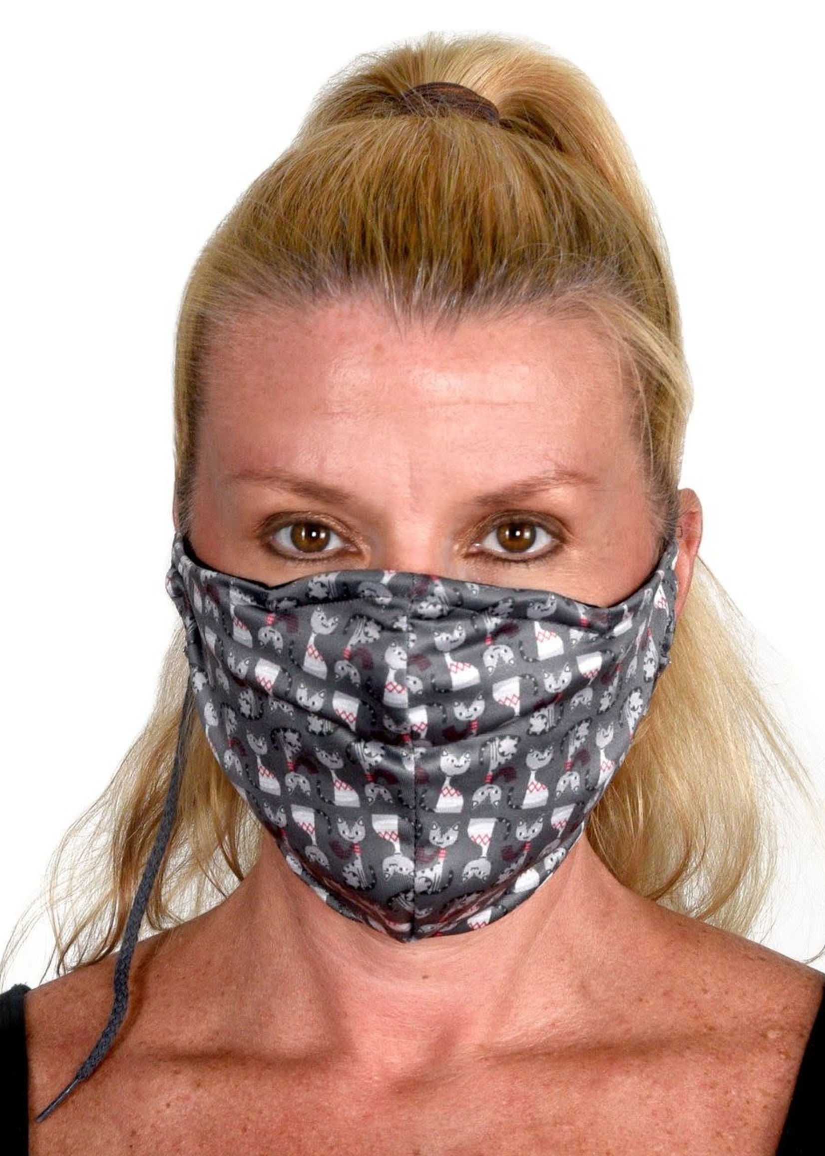 Green 3 Apparel Reversible Face Mask