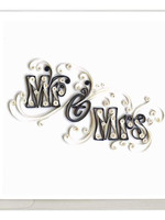 Quilling Card Mr. & Mrs.