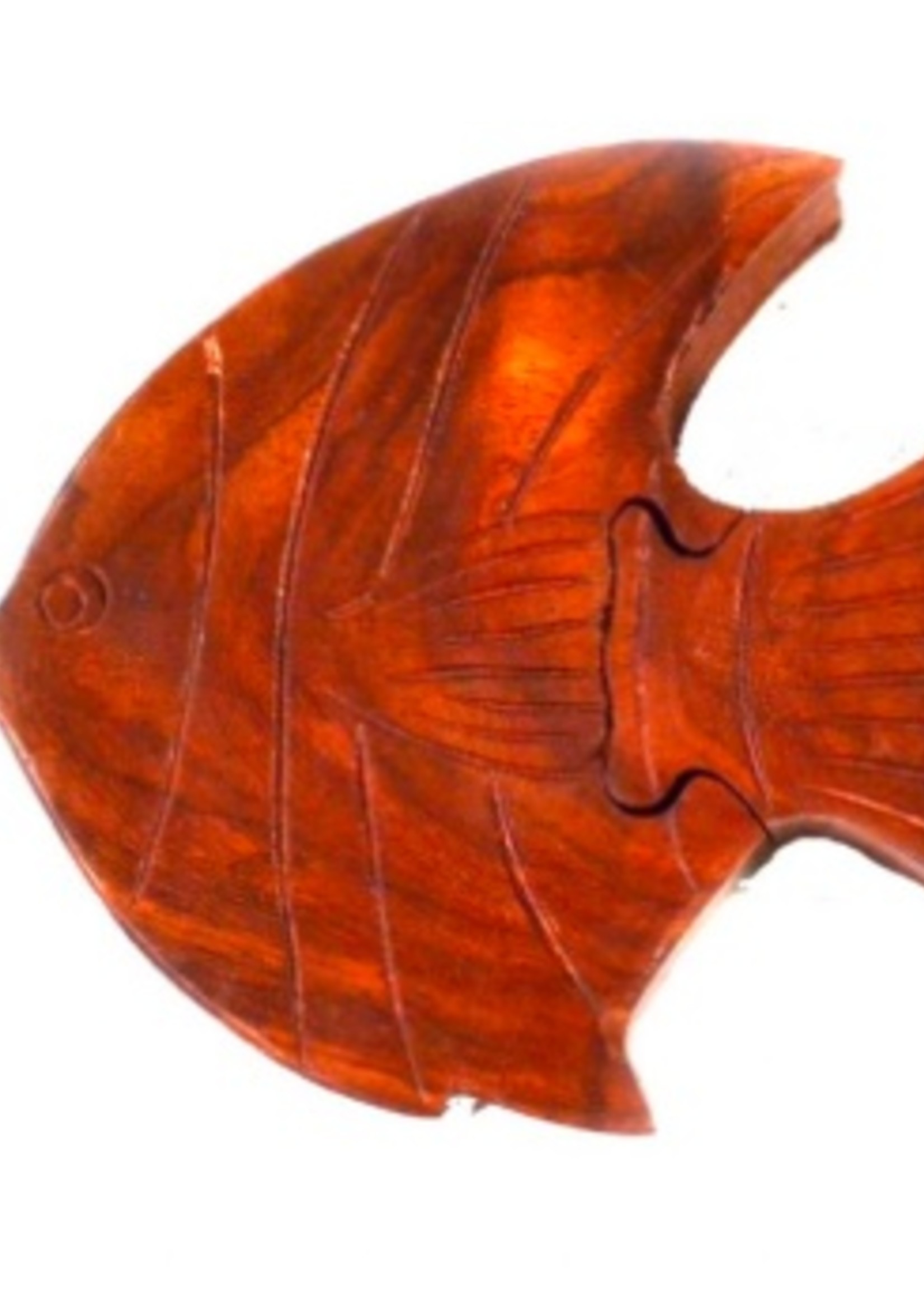 Global Crafts Fish Puzzle Box