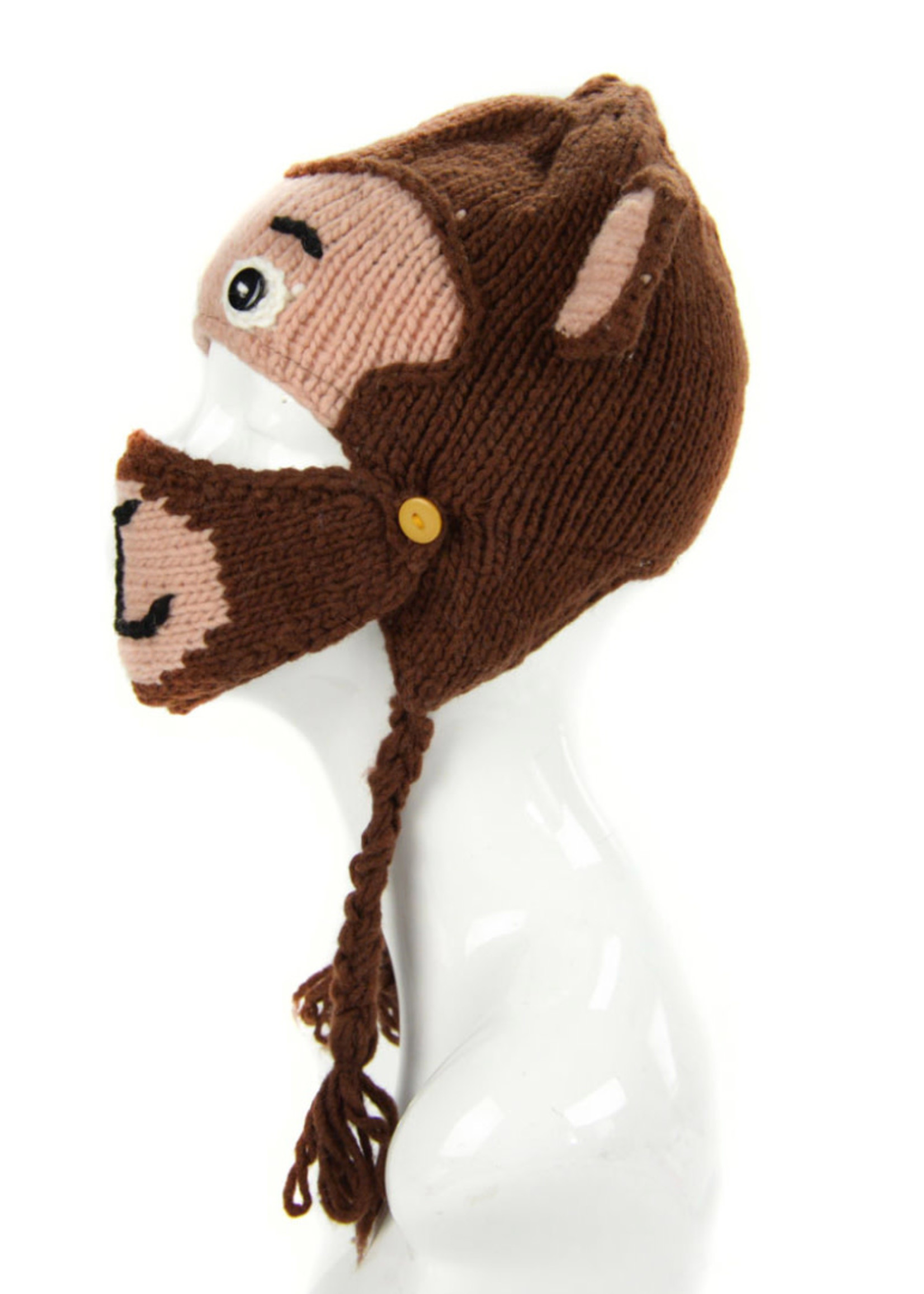 Minga Imports Kids Monkey Hat with Facemask