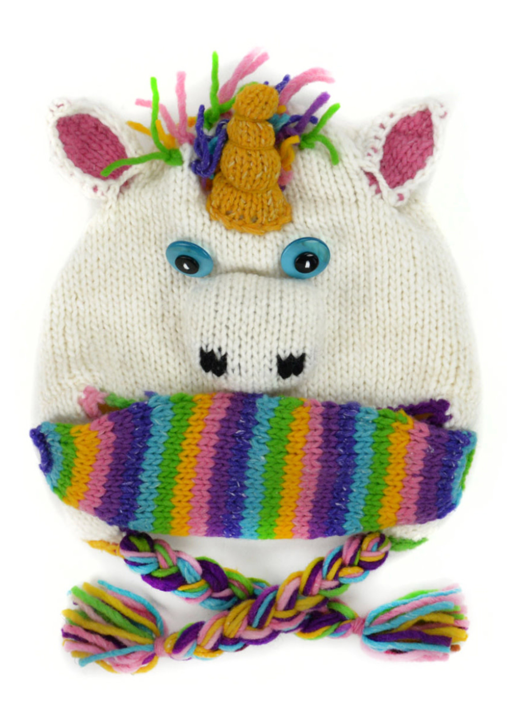 Minga Imports Kids Unicorn Hat with Facemask
