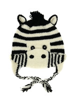 Minga Imports Kids Zebra Hat with Mask