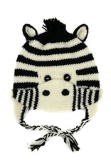 Minga Imports Kids Zebra Hat with Mask
