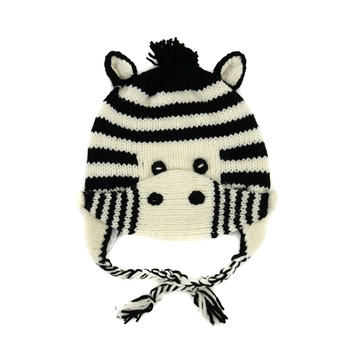Zebra cap. Zebra cap