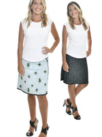 Sea Turtles & Pebbles Reversible Sport Skirt