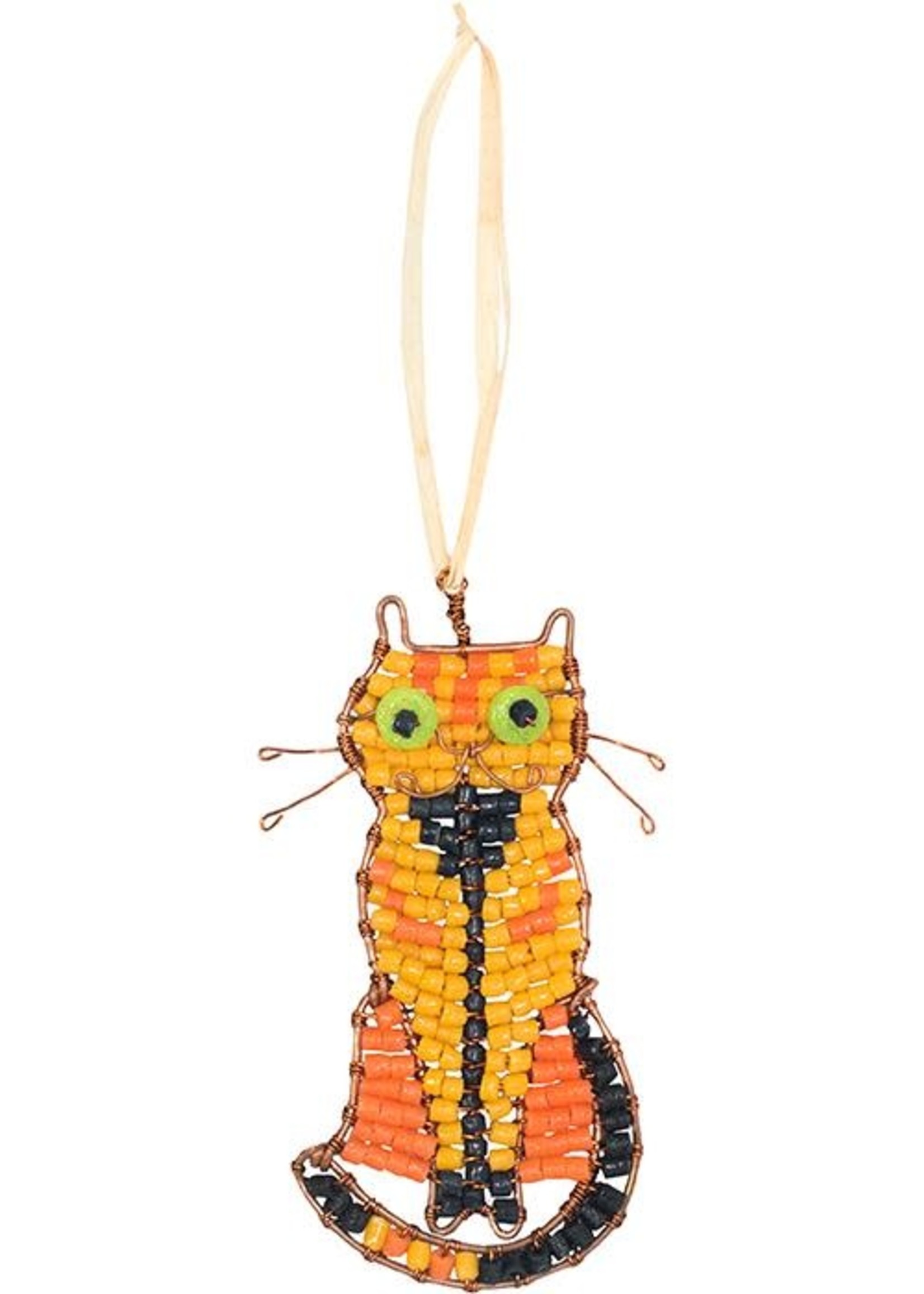 Global Mamas TS Beaded Cat Ornament