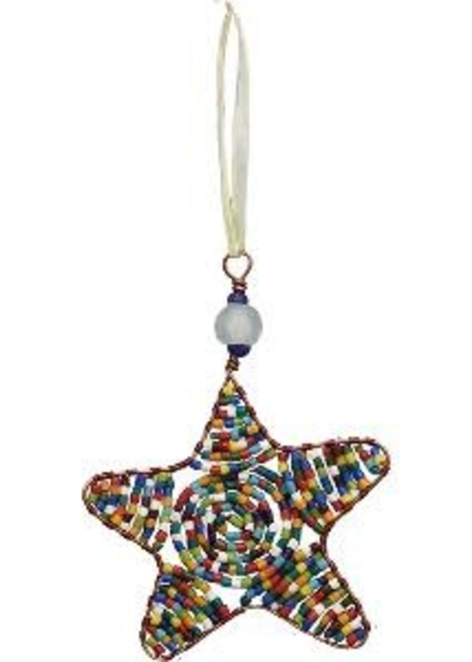 Global Mamas TS Beaded Star Ornament