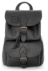 Leather & Recycled Tire Backpack