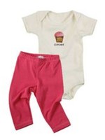 Cupcake/Pink Giftset 3-6mo 3-6 M