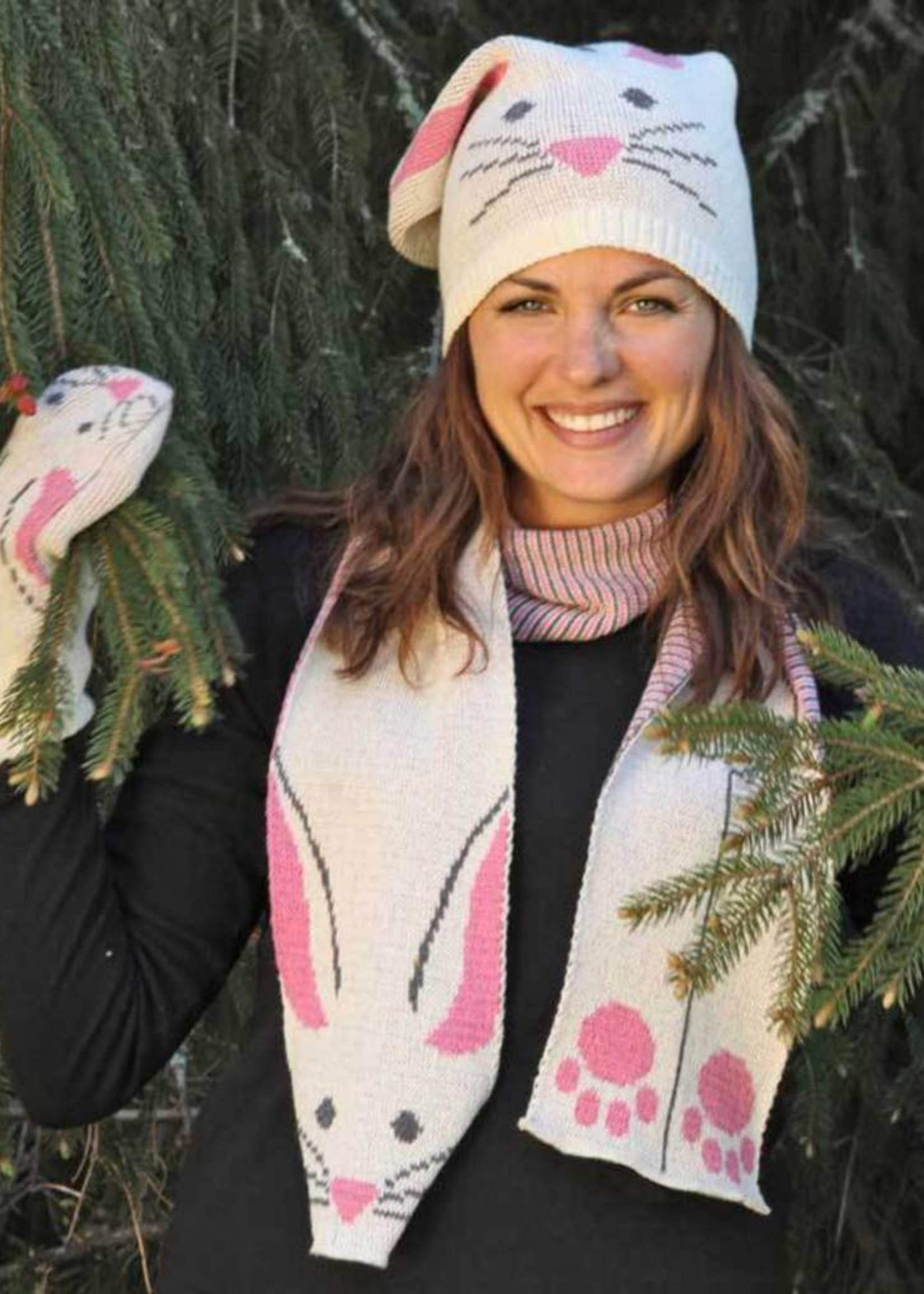 Green 3 Apparel Bunny Scarf