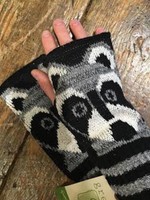 Green 3 Apparel Raccoon Handwarmers