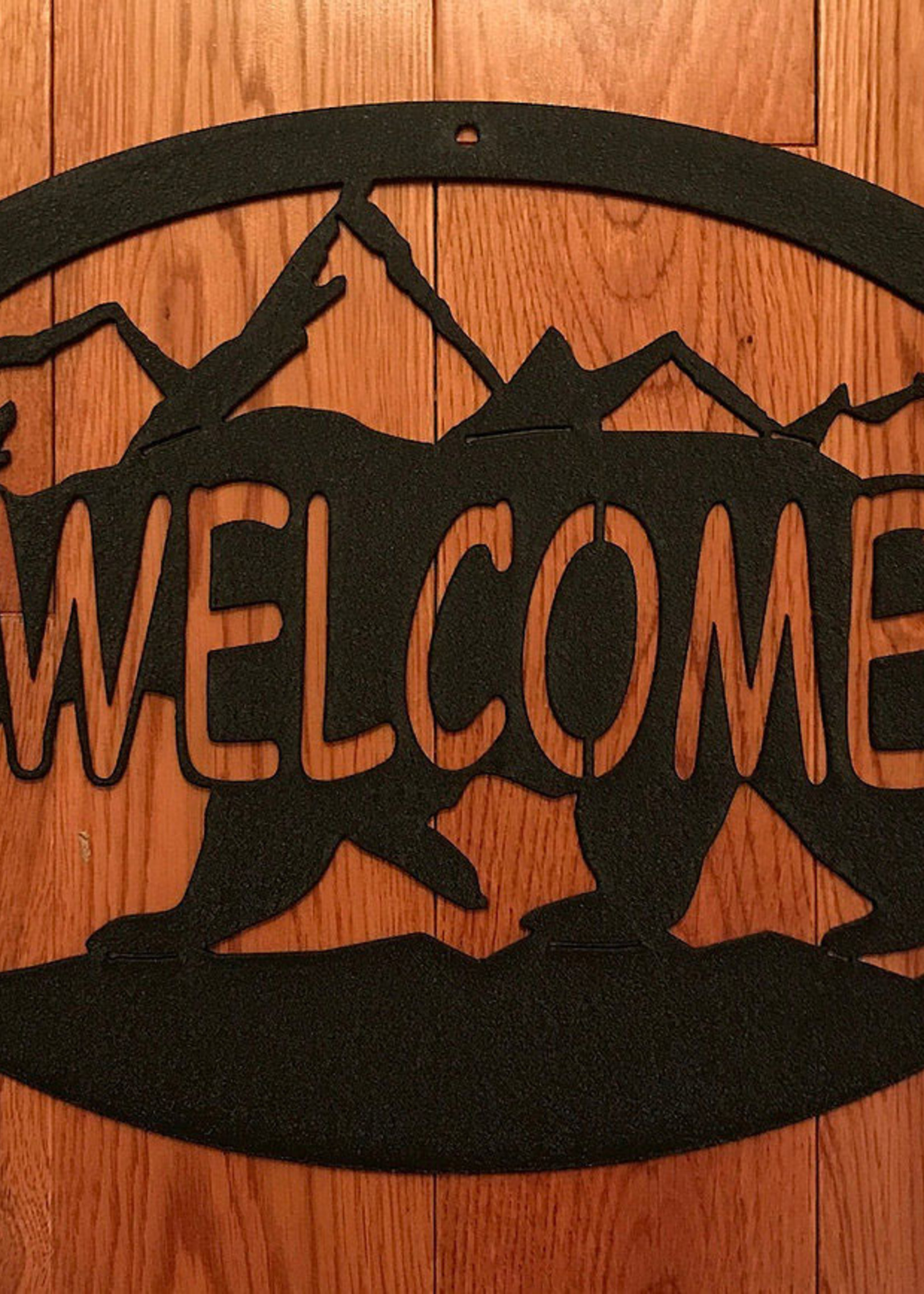 Bear Mountain Welcome Sign