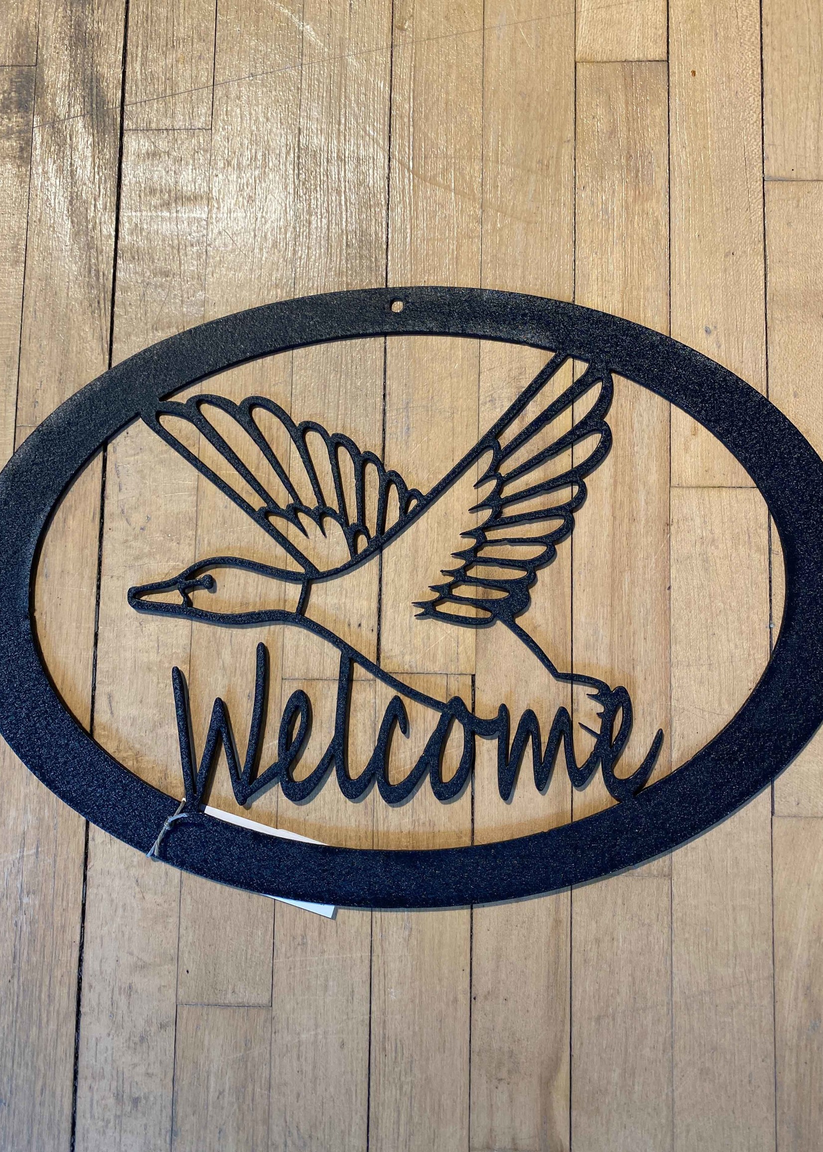 Duck Welcome Sign