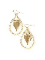 Fair Anita Sunshower Earrings - Brass